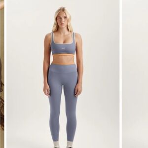 Set Active Formcloud Andes Purple Sports Bra and Leggings Set